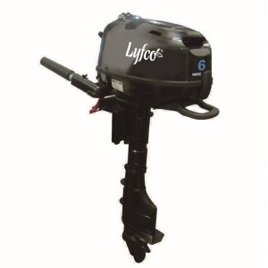 B�tmotor 6 hk | 1-sylindret 4-taktsmotor, kort stamme, styreh�ndtak, lettvektsdesign