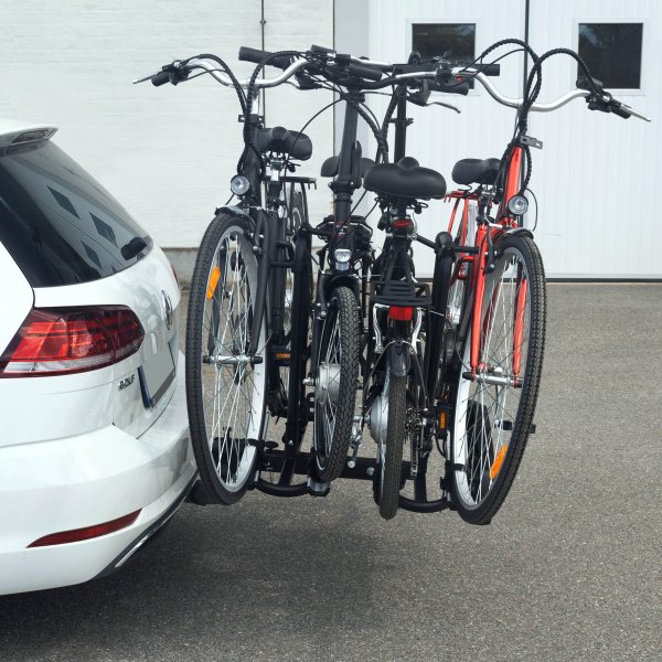 Bil sykkelholder med lys | For 4 sykler Bil sykkelholder med lys | For 4 sykler