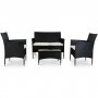 Liten loungesett for balkong