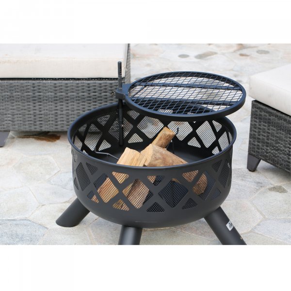 Ildsted med grillfunksjon Ø82 cm | Bali Ildsted med grillfunksjon Ø82 cm | Bali