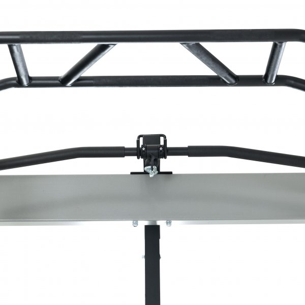 Vektstangstativ med treningsbenk