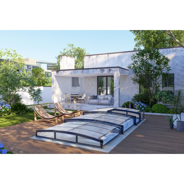 Pooltak 6x3m | ECO Smart Serien | UV-beskyttelse