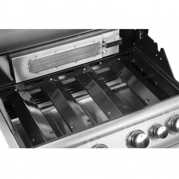 Innebygd gassgrill for utekj�kken | Rustfritt st�l | Texas