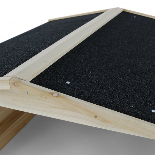 Garasje til robotgressklipper 87 x 80 cm | Beskytter mot regn og sol