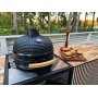 Kamado-grill | Keramisk grill BBQ | �45 cm | Svart