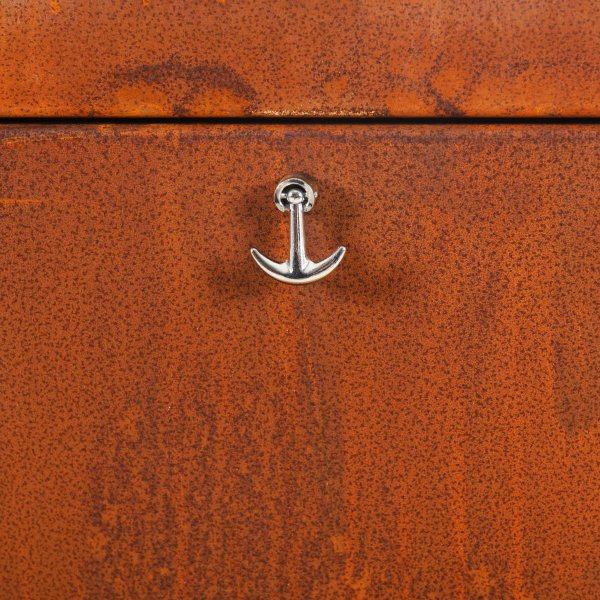 Gassdrevet peis laget av cortenstål | For utendørs bruk | Husum Gassdrevet peis laget av cortenstål | For utendørs bruk | Husum