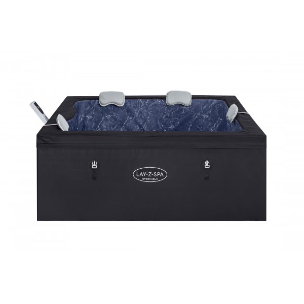 Oppbl�sbart spabad med WiFi for 4�6 personer | Lay-Z-Spa Stockholm ThermaCore UltraFit 60229