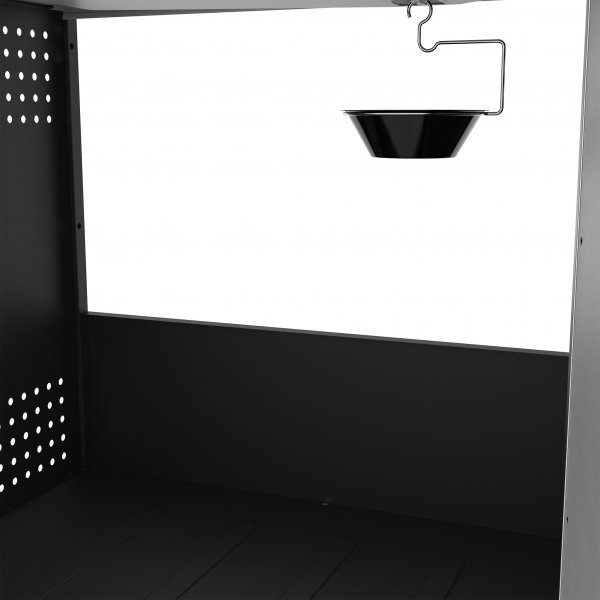 Gasgrill 14,5 kW - 4 rustfrie brennere + 1 sidebrenner - St. Louis