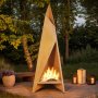 Blpanne i cortenstl | For utendrsbruk | Tipi