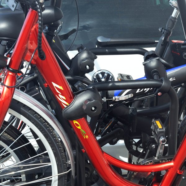 Bil sykkelholder med lys | For 4 sykler Bil sykkelholder med lys | For 4 sykler