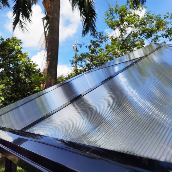 Orangeri og lysthus 12,6 m² | Sekskantet drivhus | 4 mm sikkerhetsglass Orangeri og lysthus 12,6 m² | Sekskantet drivhus | 4 mm sikkerhetsglass