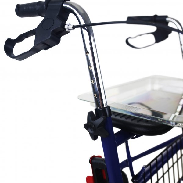 Rollator med store hjul for utendørs bruk | CA880 - Marineblå Rollator med store hjul for utendørs bruk | CA880 - Marineblå