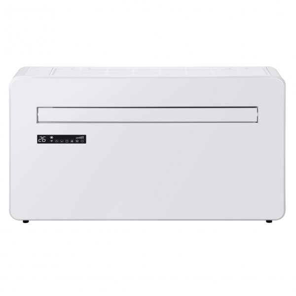 Veggmontert luftvarmepumpe med AC � 8000/9000 BTU, uten utend�rsenhet, energieffektiv l�sning for mindre rom