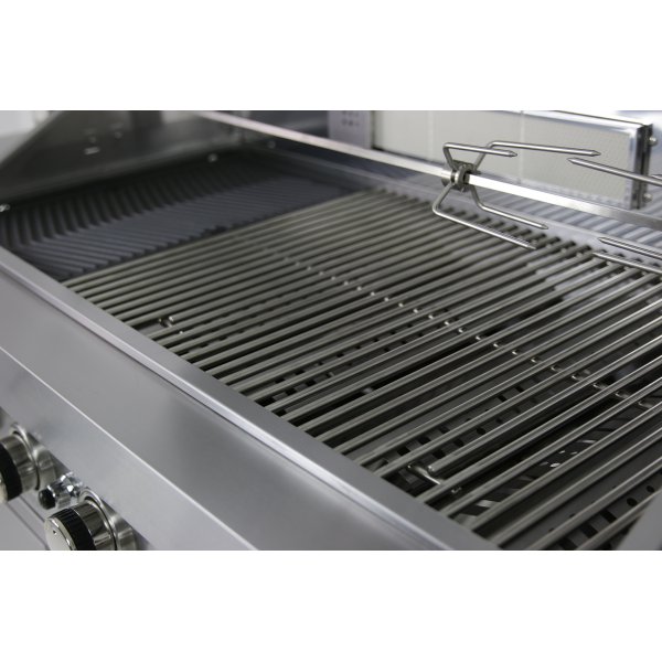 Stor rustfri gassgrill/utekjkken med varmluftsfunksjon | New Orleans