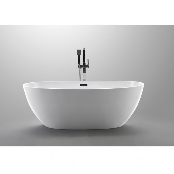 Frittst�ende badekar i hvit akryl 140 cm | Elektra