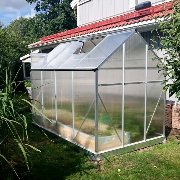 Veksthus 5,6m | Hy dyrkingshyde | Kanalplast