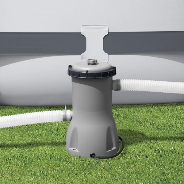 Bassengpumpe 3028 l/t | Filterpumpe til overflatebasseng | Bestway 58386 Bassengpumpe 3028 l/t | Filterpumpe til overflatebasseng | Bestway 58386