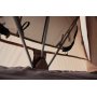 Taktelt softshell 240x160 cm | 10000 mm vanntett, madrass og stige inkludert, Trekkrunner