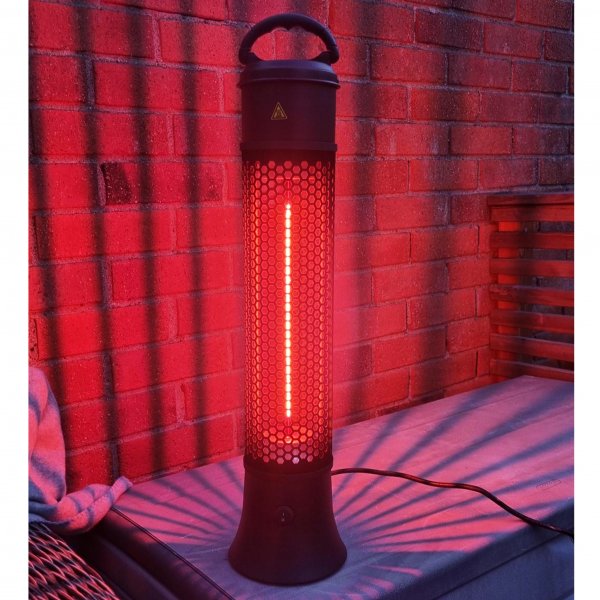 Stående terrassevarmer | 1200W Stående terrassevarmer | 1200W