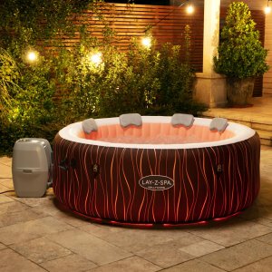 Oppbl�sbart spabad 4�6 personer | Lay-Z-Spa Hollywood AirJet | Bestway