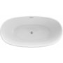 Frittst�ende badekar i hvit akryl 140 cm | Elektra