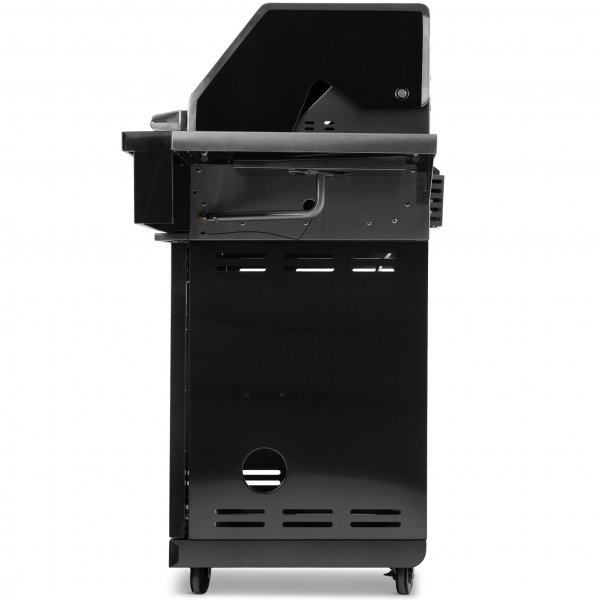 Rustfri gassgrill med varmluftsfunksjon | Malibu/Nashville Blackline Rustfri gassgrill med varmluftsfunksjon | Malibu/Nashville Blackline