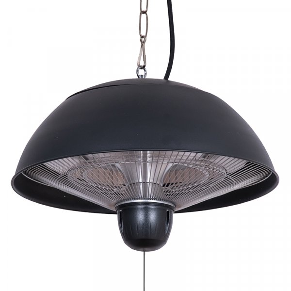 Hengende terrassevarmer | 1500W | Svart Hengende terrassevarmer | 1500W | Svart