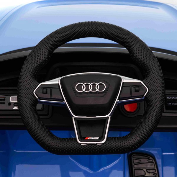 Elbil for barn Audi RS e-tron GT | 12V - 2x25W | 7 Ah | Blå Elbil for barn Audi RS e-tron GT | 12V - 2x25W | 7 Ah | Blå