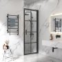 Dusjvegg i industriell design | 90x200cm