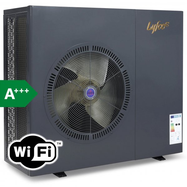 Luft-vann-varmepumpe 16 kW med inverter og WiFi – Lyfco HP040-DC-W, for boliger opptil 220 m², drift ned til −30 °C Luft-vann-varmepumpe 16 kW med inverter og WiFi – Lyfco HP040-DC-W, for boliger opptil 220 m², drift ned til −30 °C