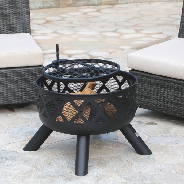 Ildsted med grillfunksjon Ø82 cm | Bali Ildsted med grillfunksjon Ø82 cm | Bali