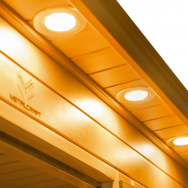 Infrarød sauna - 4 personer | Full høyde 210cm | Løyly Infrarød sauna - 4 personer | Full høyde 210cm | Løyly