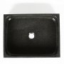 Servant 45x35cm | Svart naturstein | Unike skift