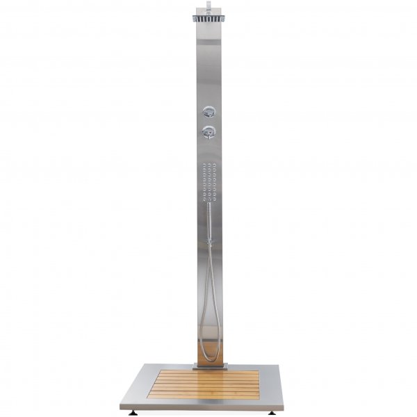 Utedusj med justerbart dusjhode | Rustfritt stål Utedusj med justerbart dusjhode | Rustfritt stål