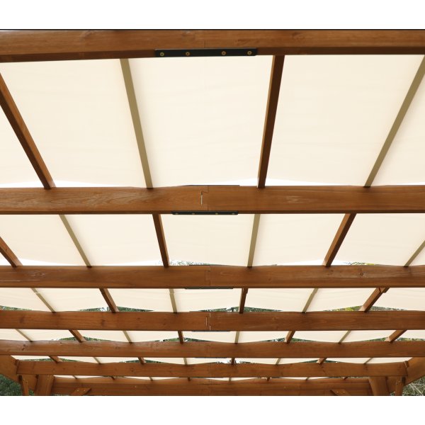 Pergola i tre 3,65 � 3 m i furu