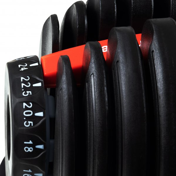 Justerbar hantel 2,5-24kg | 15 vektnivåer | Trekkrunner Justerbar hantel 2,5-24kg | 15 vektnivåer | Trekkrunner