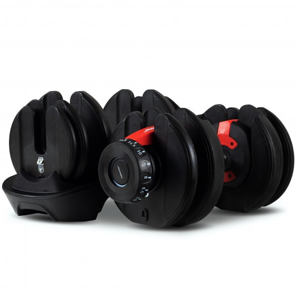 Justerbar hantel 2,5-24kg | 15 vektnivåer | Trekkrunner Justerbar hantel 2,5-24kg | 15 vektnivåer | Trekkrunner