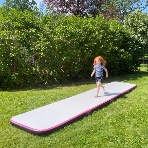 AirTrack | Air Volt Track | Enkel montering og oppbevaring | 3x1m | Rosa AirTrack | Air Volt Track | Enkel montering og oppbevaring | 3x1m | Rosa