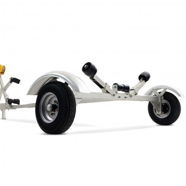 Båttilhenger med vinsj | Maksimal lastekapasitet 380 kg | 400x183cm Båttilhenger med vinsj | Maksimal lastekapasitet 380 kg | 400x183cm