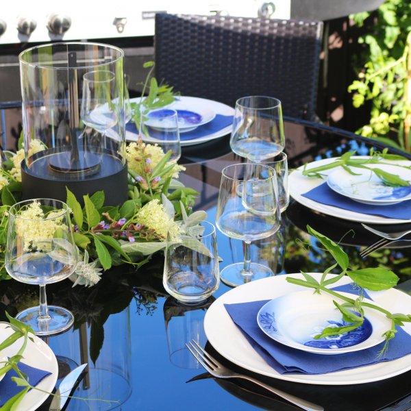 Rund utendørs spisegruppe | 6 stoler | Puter inkludert | Lyfco Tylesand Rund utendørs spisegruppe | 6 stoler | Puter inkludert | Lyfco Tylesand