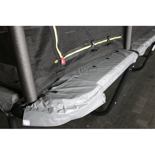 Rektangul�r trampoline 5,48 � 3,96 m | Pro trampoline med sikkerhetsnett | UV-bestandig