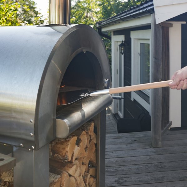 Vedfyrt pizzaovn for hjemmebruk | Milano