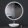 Badrumsspegel 80cm med LED-belysning
