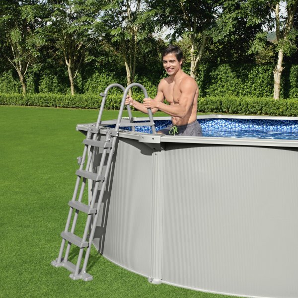 Bestway st�lveggsbasseng �3 m � 1,2 m dybde | Hydrium Mosaikk (56566)