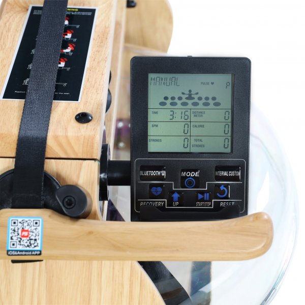 Roddmaskin med vannmotstand | Treningsdatamaskin | Trekkrunner TR020 Roddmaskin med vannmotstand | Treningsdatamaskin | Trekkrunner TR020