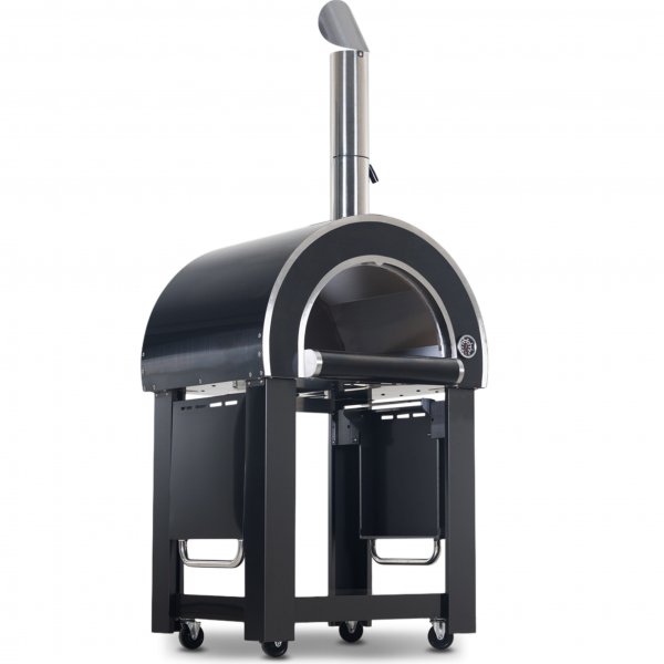 Vedfyrt pizzaovn for hjemmebruk | Milano Blackline