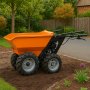 Minidumper | Motordrevet trillebr 196cc | 250 kg