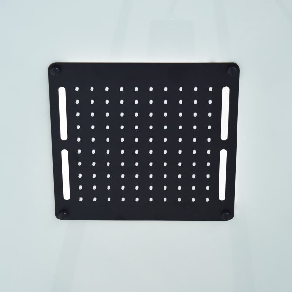 Komplett dusjkabinett - Flere spraymoduser - Regndusj - Sort profil Komplett dusjkabinett - Flere spraymoduser - Regndusj - Sort profil