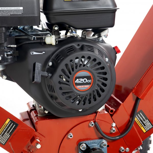 Kompostkvern / Flishugger 15 HK | Bensindrevet Loncin-motor Kompostkvern / Flishugger 15 HK | Bensindrevet Loncin-motor