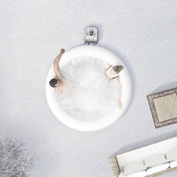 Lay-Z Spa Fiji Airjet | Bestway oppbl�sbar badestamp 2-4 personer